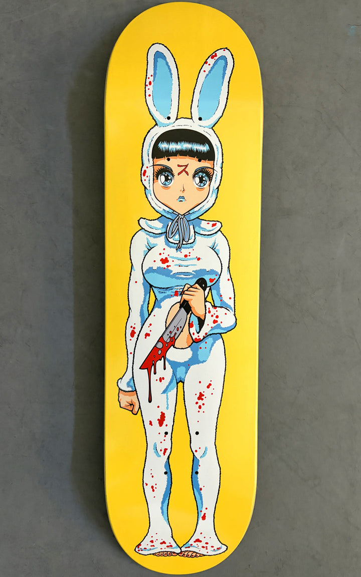 Hook Ups Death Bunny 8.25" Skateboard Deck