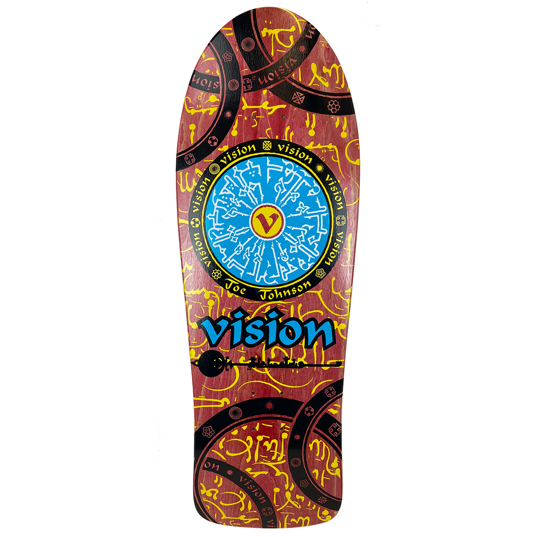 Vision Joe Johnson Hieroglyphics 10.25" Skateboard Deck