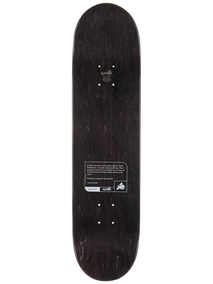 Cliché JB Gillet Lyon 8" Skateboard Deck