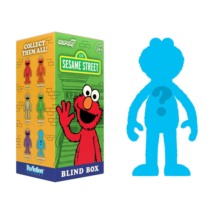 Super7 x Sesame Street - Elmo - Wave 04 - Blind Box Flat
