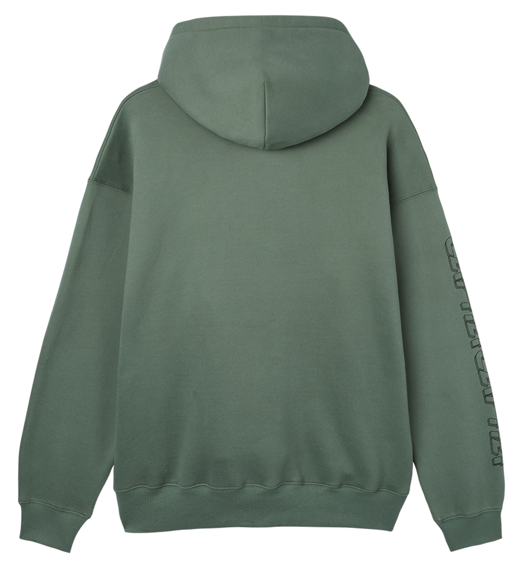 CAPiTA Snowboards "Fracture" Light Olive Hooded Sweatshirt