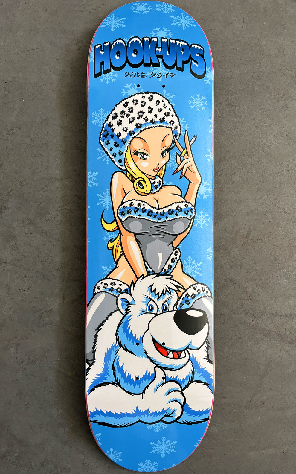 スケートボード Jawbreaker Salt Girl Skateboard 163/200 realskateboards X @jawbreakerband 'Salt Girl' deck is now