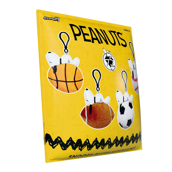 Super7 x Peanuts Super Duper Plush Keychain - Wave 1 Blind Bags Flat