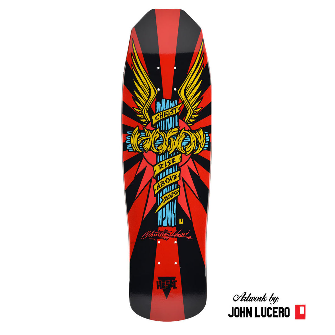 Hosoi Wings 9" Skateboard Deck Art By John Lucero