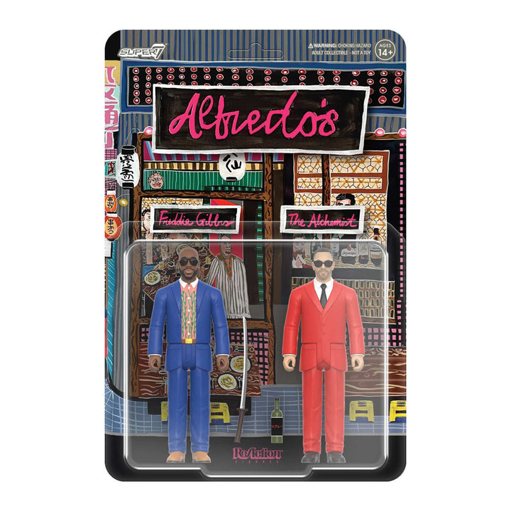 Super7 x ALFREDO - Freddie Gibbs - The Alchemist ReAction Figures