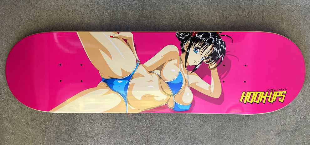 Hook Ups Work-Out Girl 8.5" Skateboard Deck