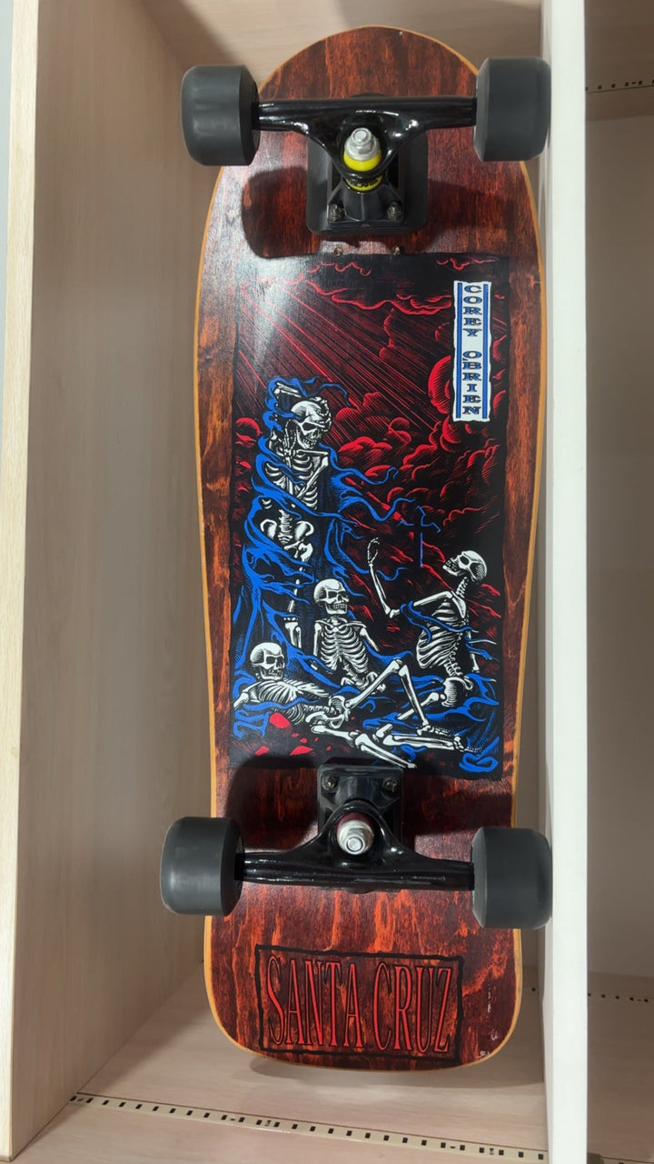 Santa Cruz Corey O'Brien Purgatory Original 80s NOS Complete Skateboard