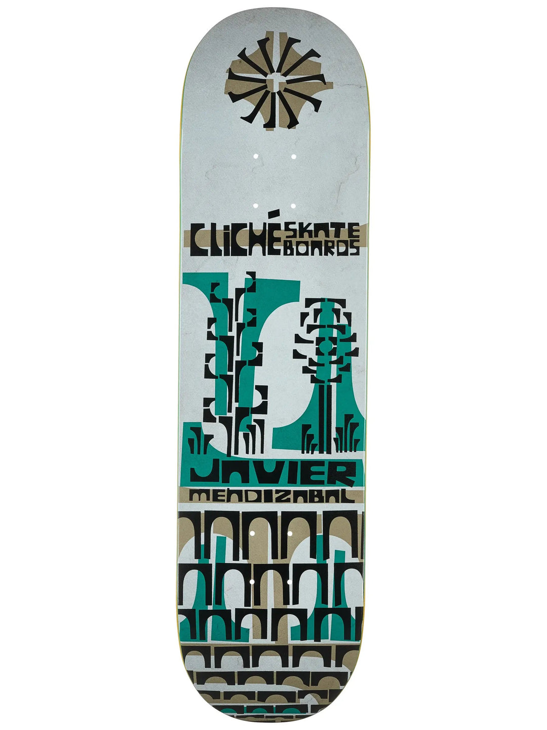 Cliché Javier Mendizabal Griptape Art Deck 8.25" Skateboard Deck