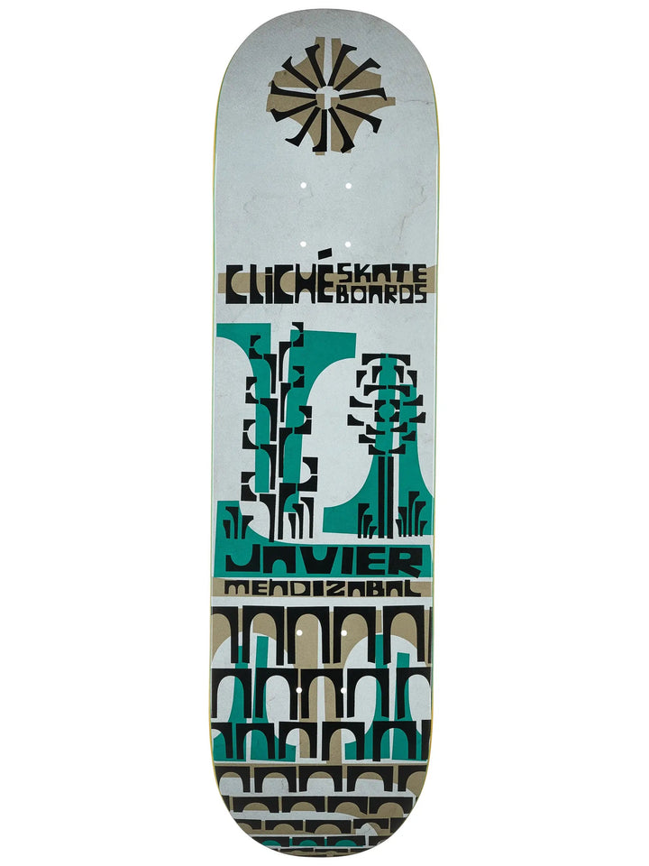 Cliché Javier Mendizabal Griptape Art Deck 8.25" Skateboard Deck