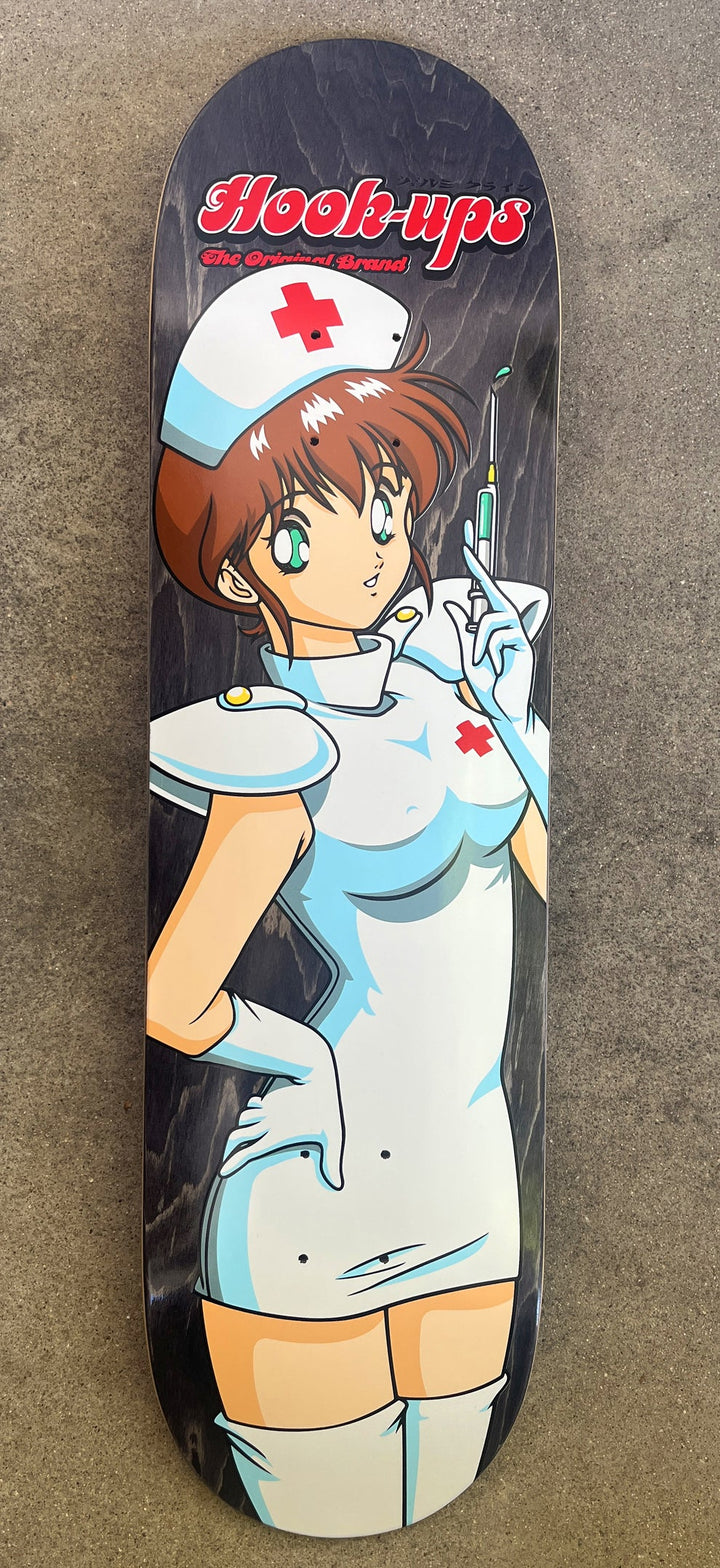 Hook Ups Nurse Girl Natsume 8.25" Skateboard Deck