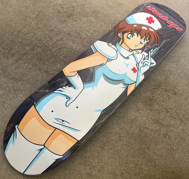 Hook Ups Nurse Girl Natsume 8.25" Skateboard Deck