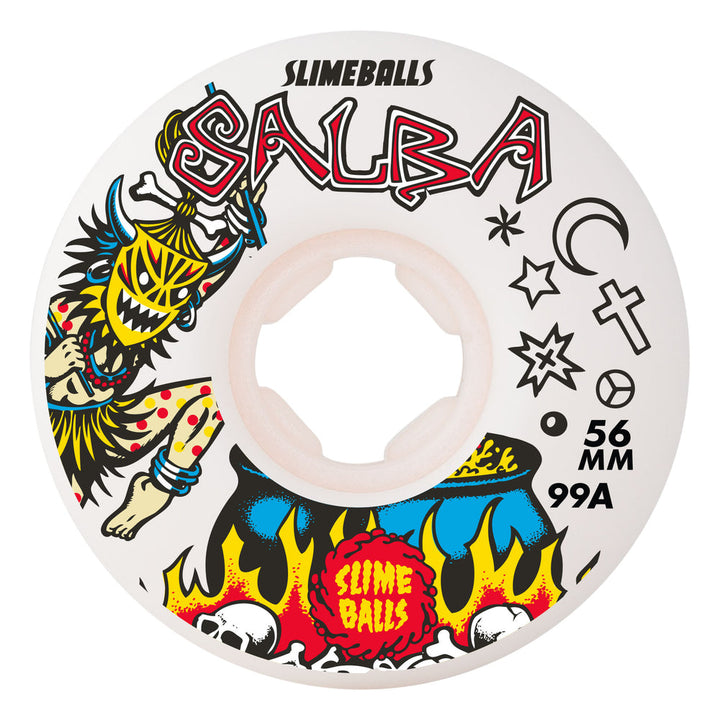 Slime Balls Salba Witch Doctor 99a Chubbies 56mm 99a Skateboard Wheels
