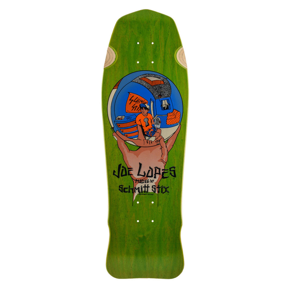 Joe Lopes Crystal Ball skateboard deck alternate colorway