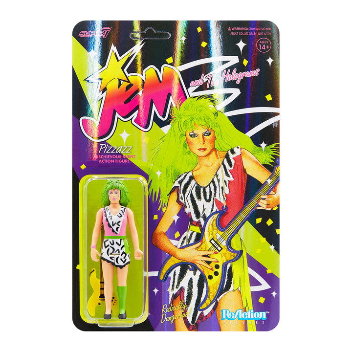Super7 x Jem and the Holograms - Pizzazz ReAction Figure