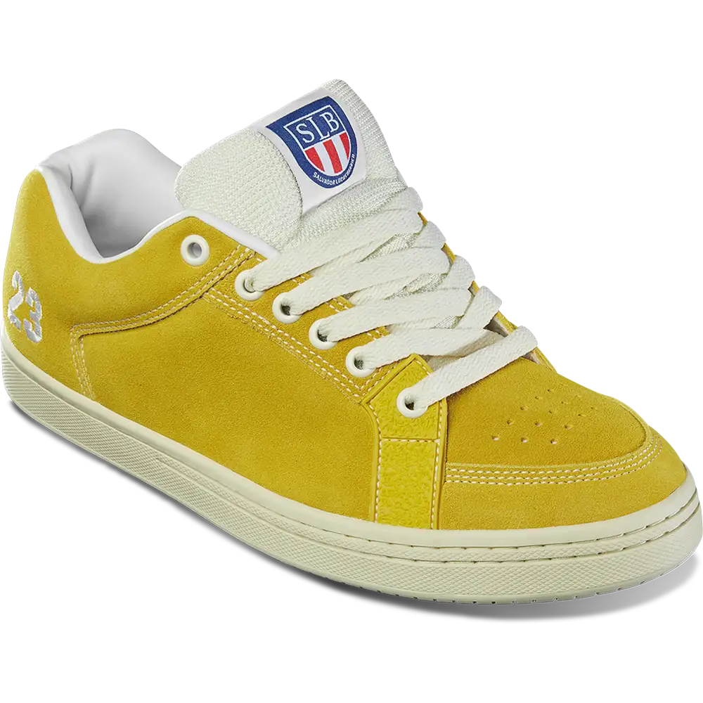 ETNIES SAL 23 MUSTARD SKATEBOARD SHOES