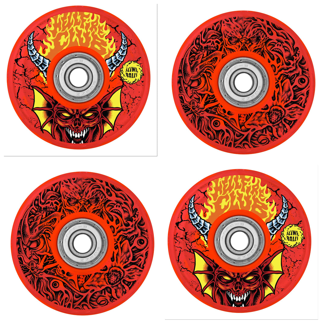 SANTA CRUZ x STRANGER THINGS KNOX HELLFIRE PIT 10.07" COMPLETE SKATEBOARD