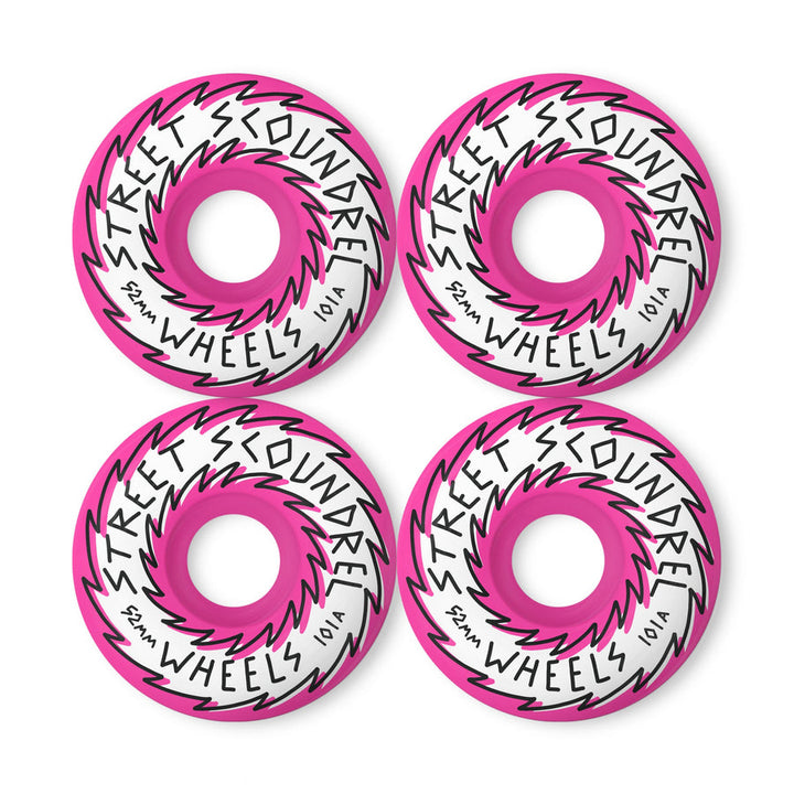 Street Plant Street Scoundrel 52mm 101a Pink Skateboard Wheels