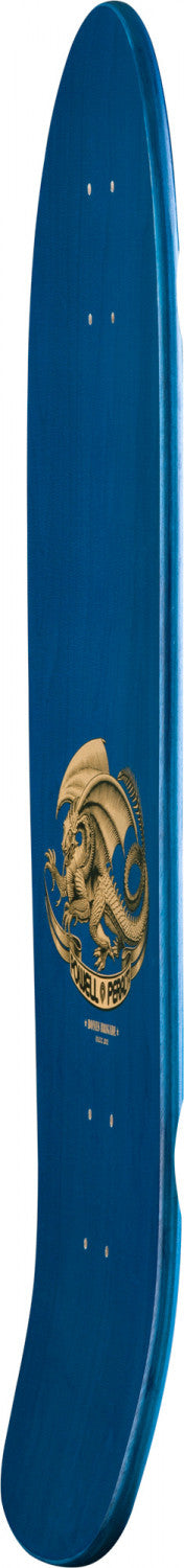 Powell Peralta Tony Hawk Skull Bones Brigade Series 2 Blue Skateboard Deck