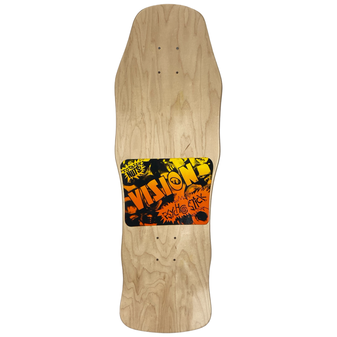 Vision Original Psycho Stick Ltd Pink Foil 10" Skateboard Deck