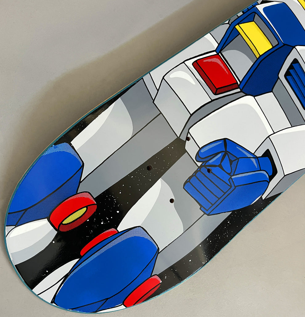 Hook Ups 1995 Robot 8" Skateboard Deck