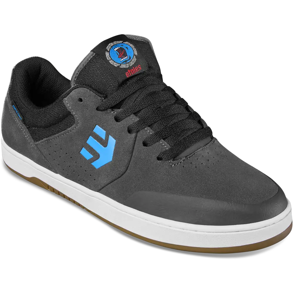 ETNIES x SANTA CRUZ MARANA MICHELIN DK GREY/BLACK SKATEBOARD SHOES