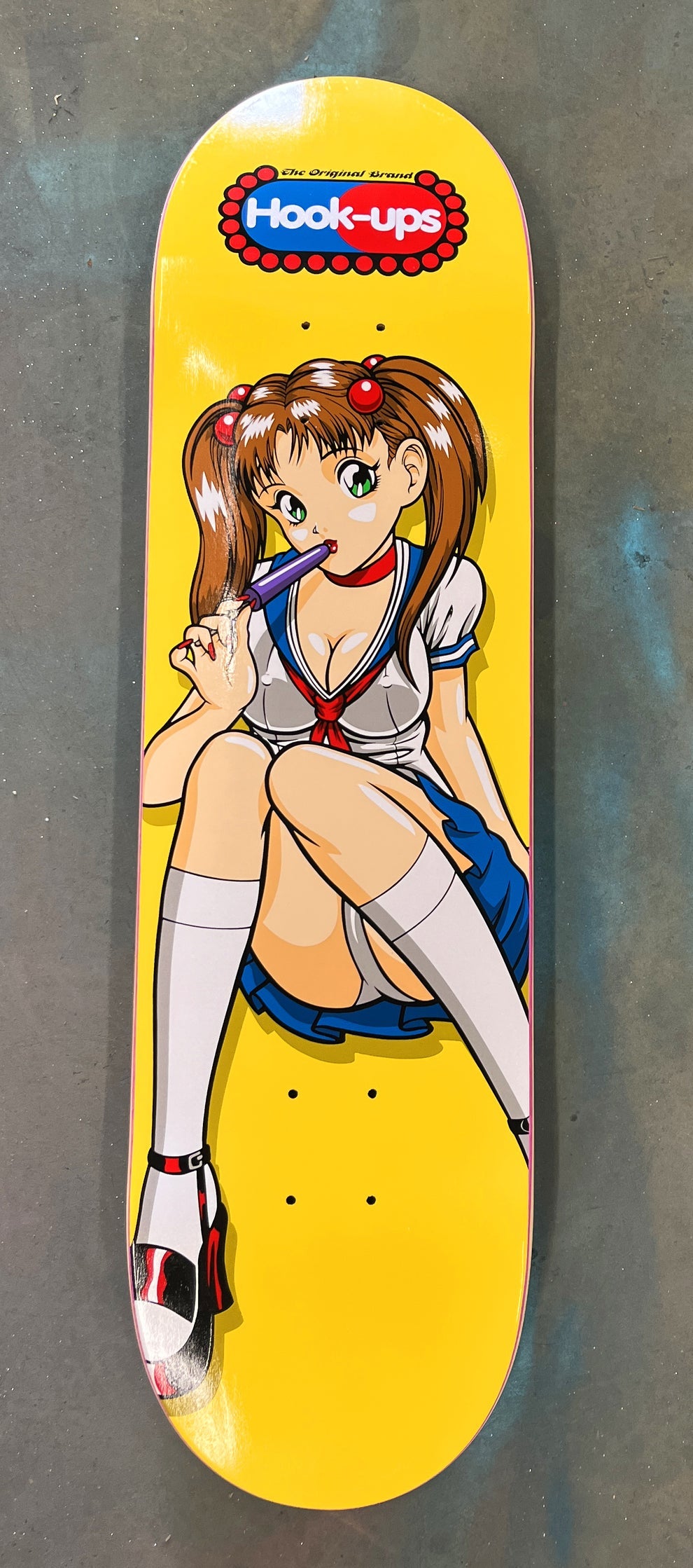 Hook Ups OG Popsicle Girl 8.5" Skateboard Deck