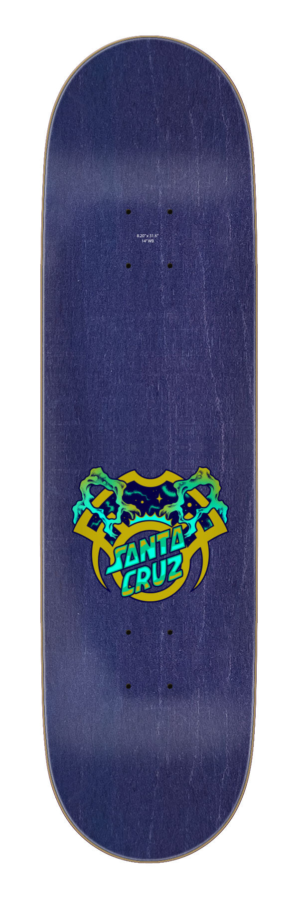 Santa Cruz Tom Asta Space Cat Twin 8.2" Skateboard Deck