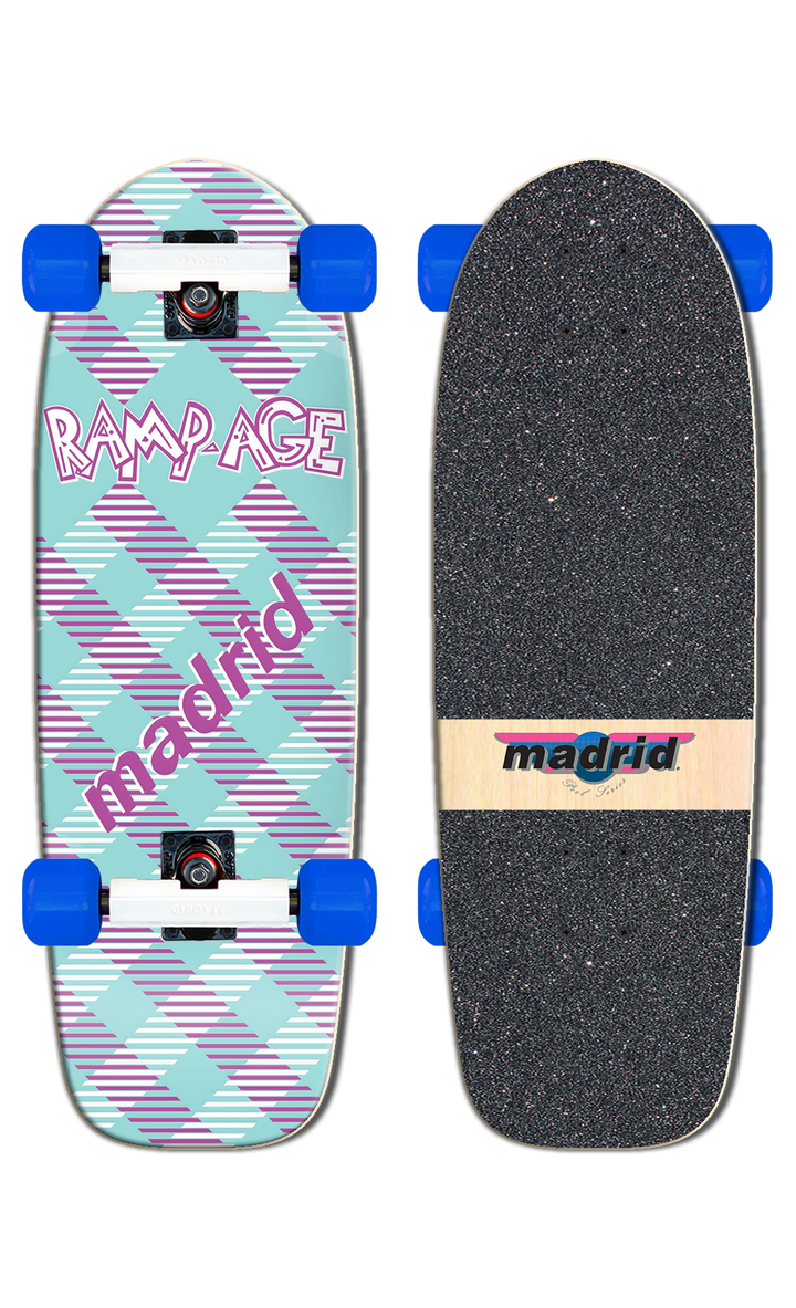 Madrid x Stranger Things 2 Rampage Replica 9.5" Complete Skateboard