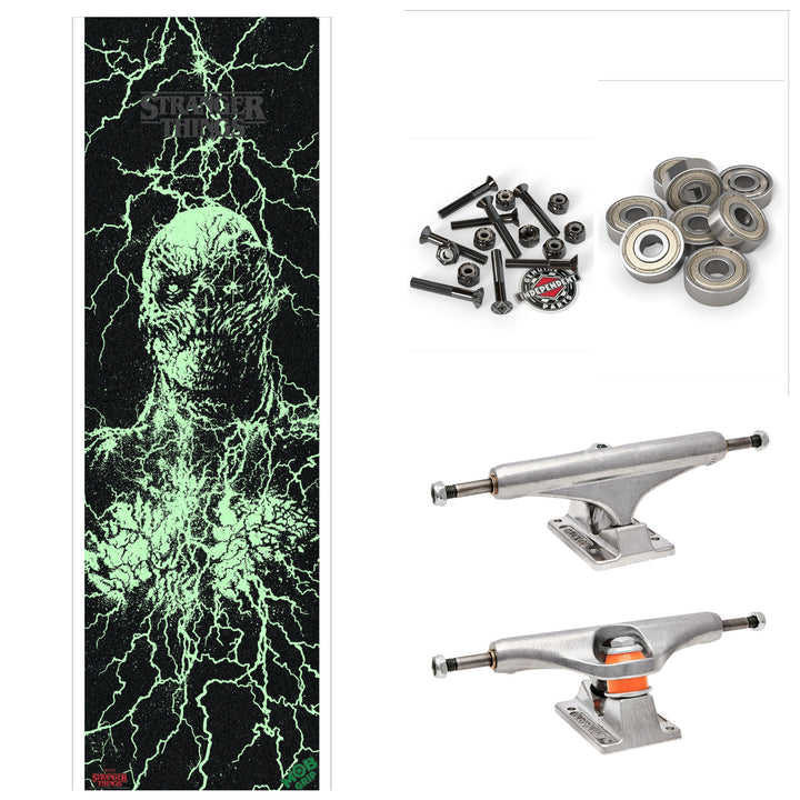 SANTA CRUZ x STRANGER THINGS VECNA 8.5" COMPLETE SKATEBOARD