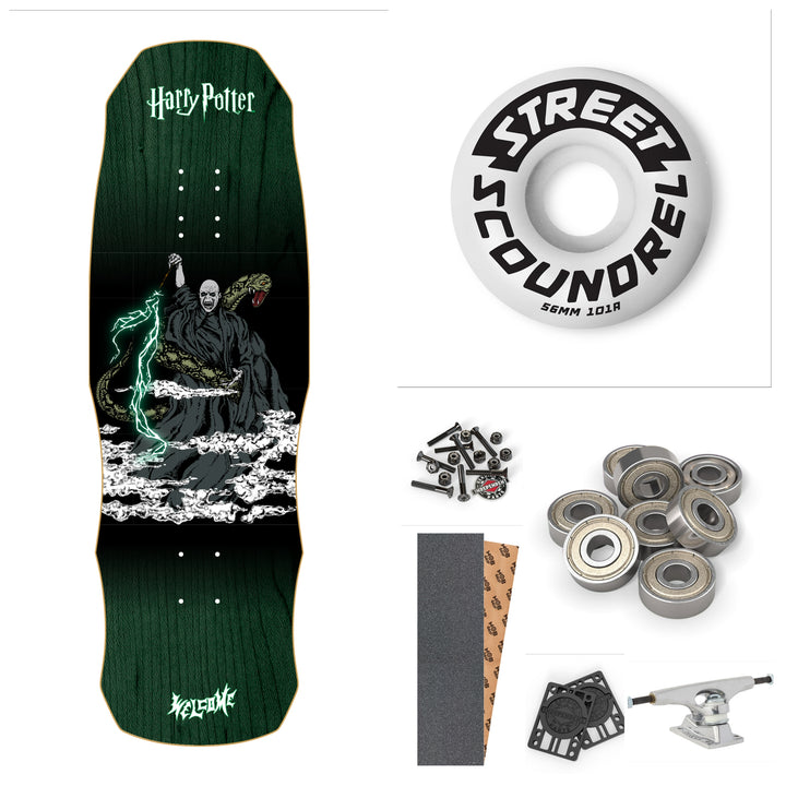 Welcome x Harry Potter Voldemort on Dark Lord 9.85" Complete Skateboard