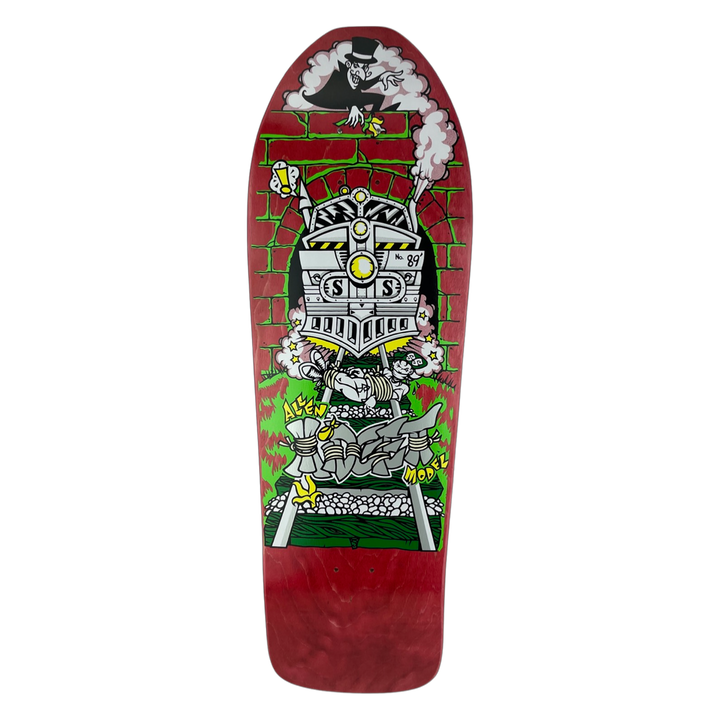 Schmitt Stix Allen Midgett Magic Train Re-Issue 9.5" Skateboard Deck