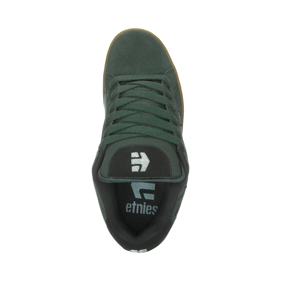 Etnies Fader Green/Gum Skate Shoes
