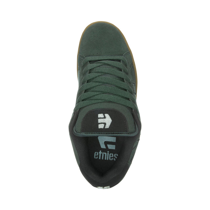 Etnies Fader Green/Gum Skate Shoes