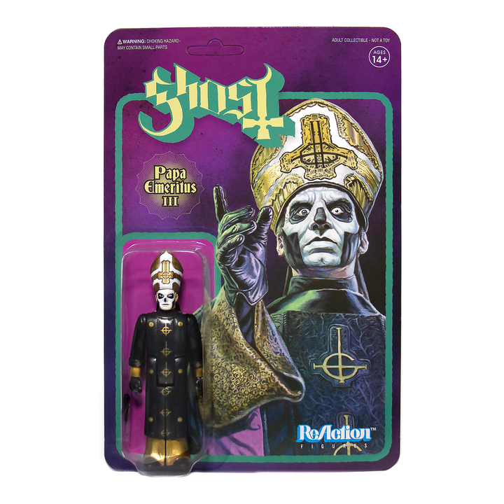 Super7 x Ghost - Papa Emeritus III ReAction Figure