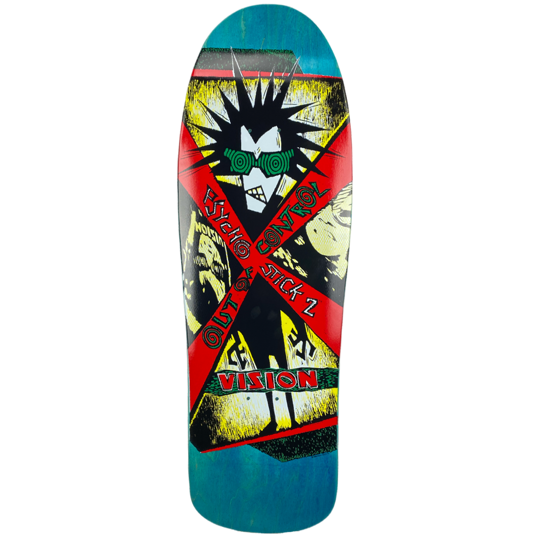Vision "Psycho Stick 2" 10" Skateboard Deck