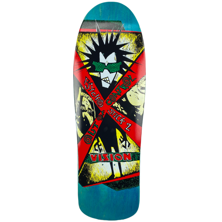 Vision "Psycho Stick 2" 10" Skateboard Deck