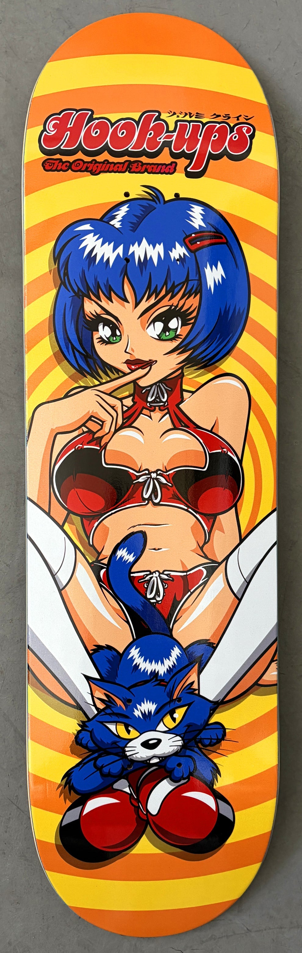 Hook Ups Miss Kitty 8.5" Skateboard Deck