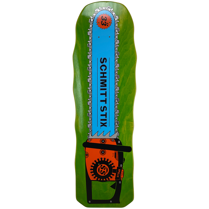 Schmitt Stix Chainsaw 10" Skateboard Deck