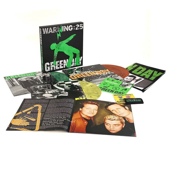 Green Day – Warning: 25 [LTD Box Set] 5x Vinyl LP Record