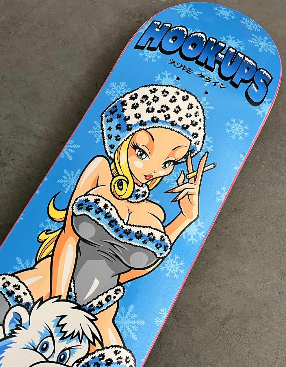 Hook Ups Polar Girl 8.25" Skateboard Deck