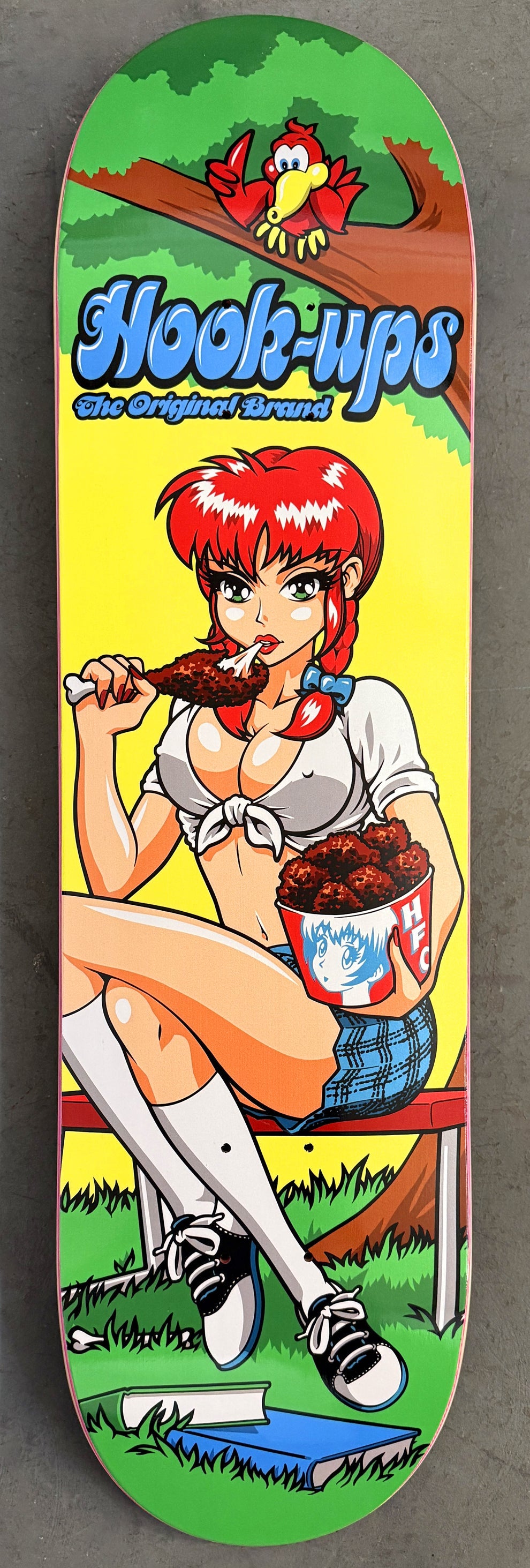 Hook Ups KFC School 8.25" Skateboard Deck