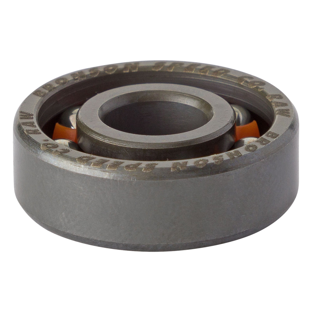 Bronson Speed Co. 6-Ball Raw Skateboard Bearings (Set Of 8)