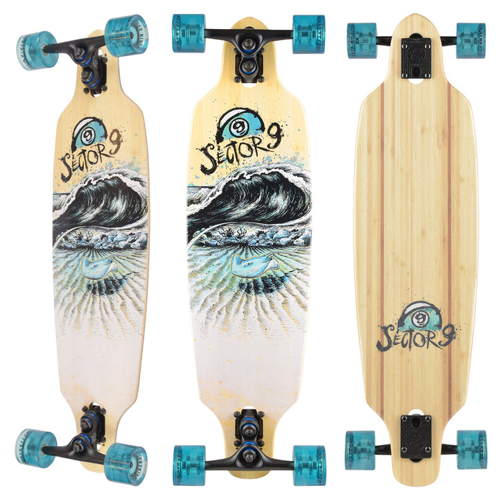 Sector 9 Manta Shoots 8.7 x 33.5 Complete Drop Thru Longboard