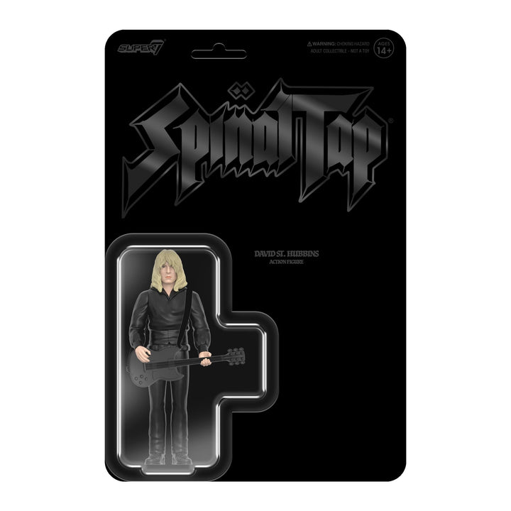 Super7 x SPINAL TAP - David St. Hubbins (None More Black) - ReAction Figure