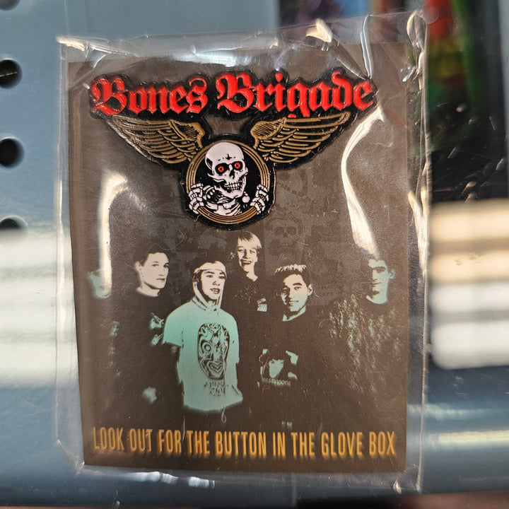 Powell Peralta Bones Brigade Autobiography Winged Ripper Enamel Lapel Pin