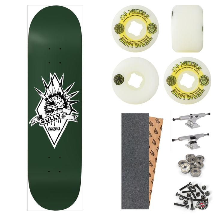 Baker Sully "Skully" 8.5" Complete Skateboard