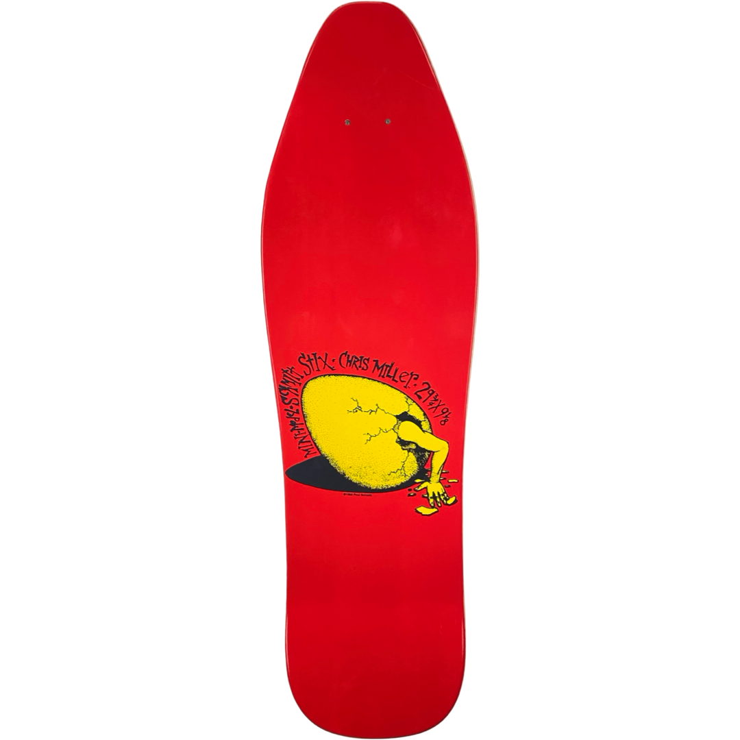 Schmitt Stix Chris Miller Dog Mini 9.125" Skateboard Deck