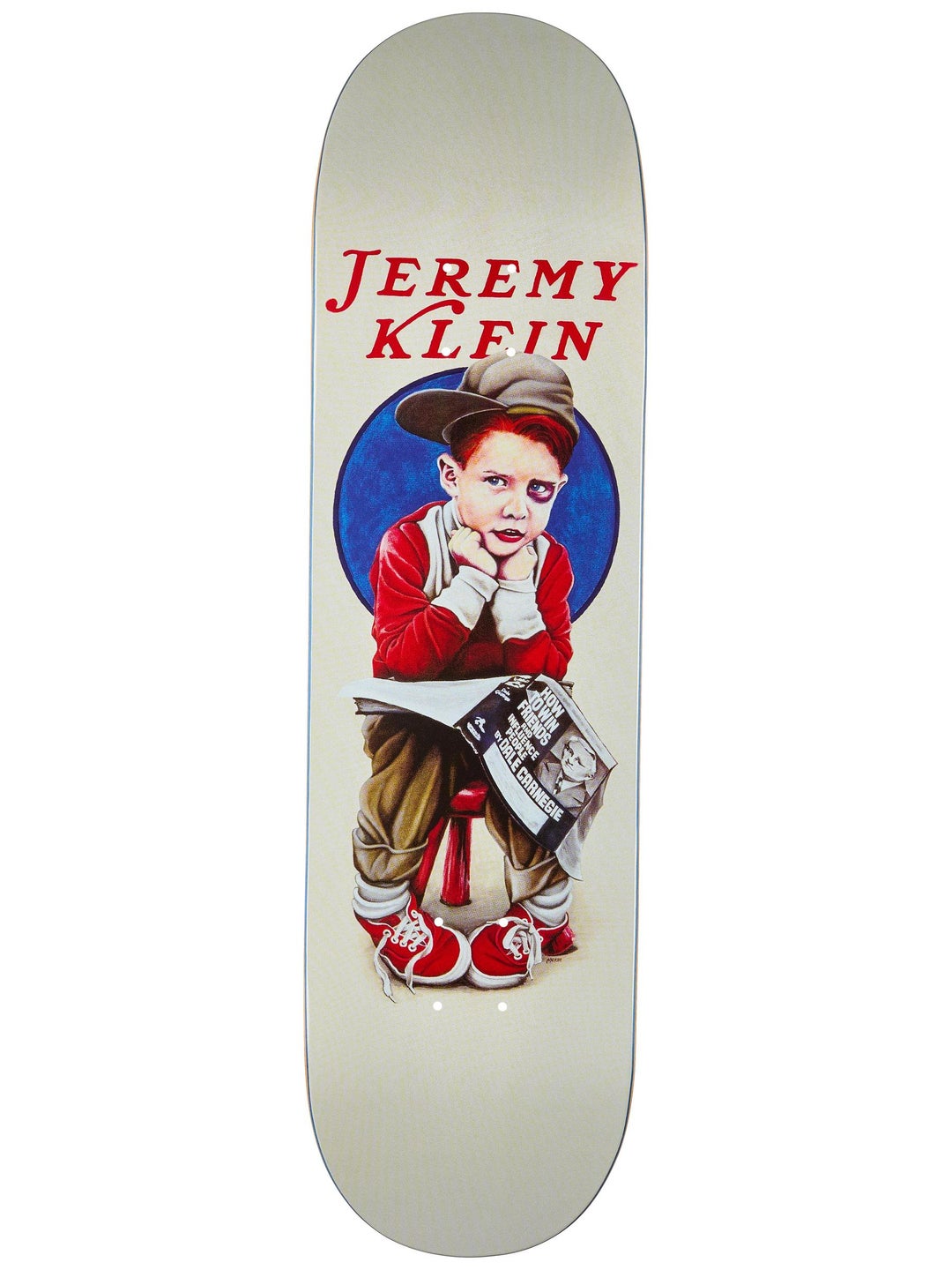 World Industries Jeremy Klein Black Eye Kid EX7 Slick 8.5