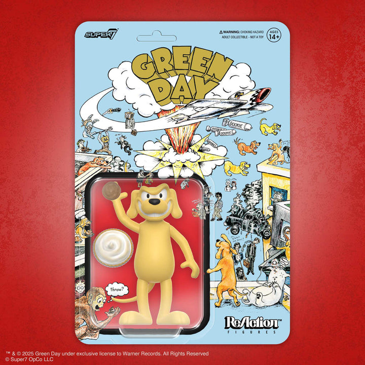 Super7 x Green Day (Dookie Dog) ReAction Figure