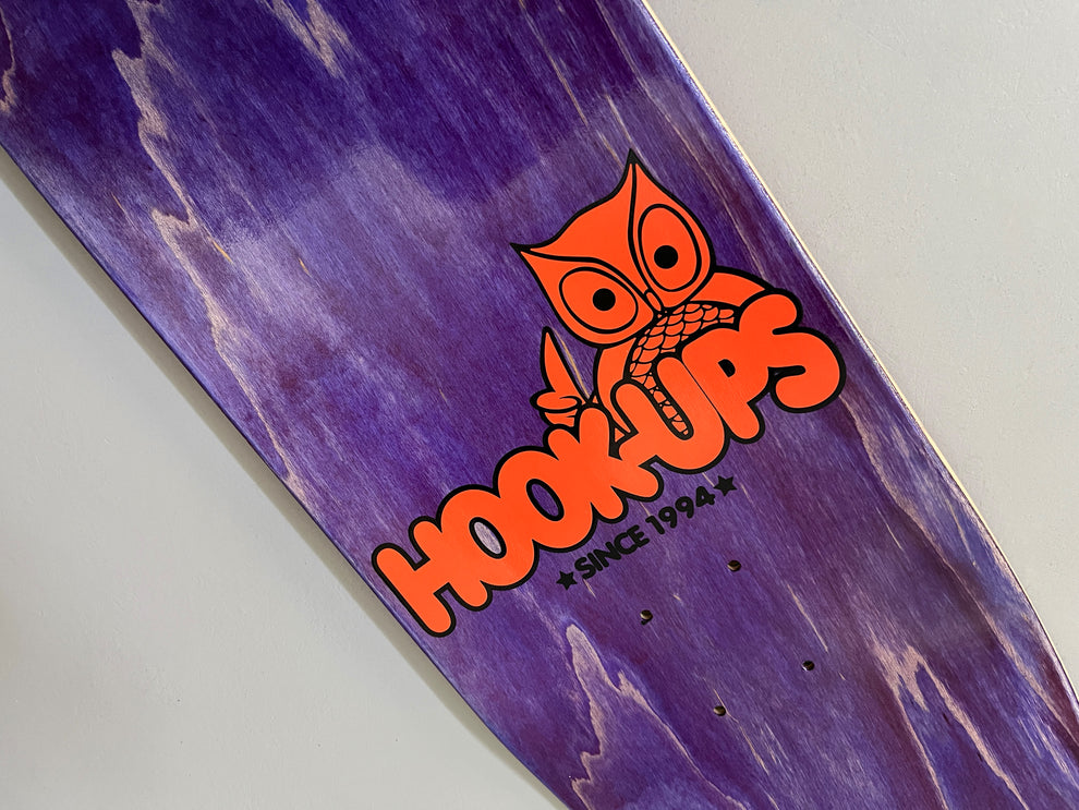 Hook Ups Hoot-ups 2 8.5" Skateboard Deck